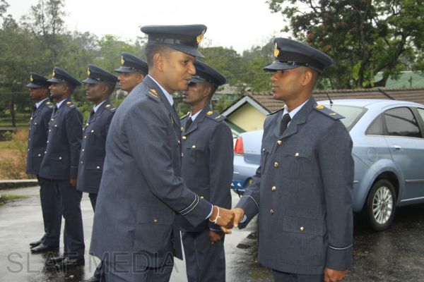 The Commissioning and Passing Out Parade at SLAF Diyatalawa
